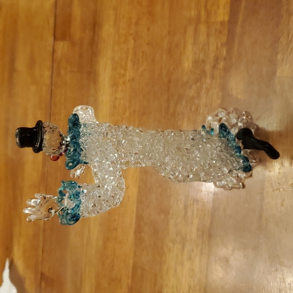Vintage Spun Glass Clown 7in - Picture 2 of 4
